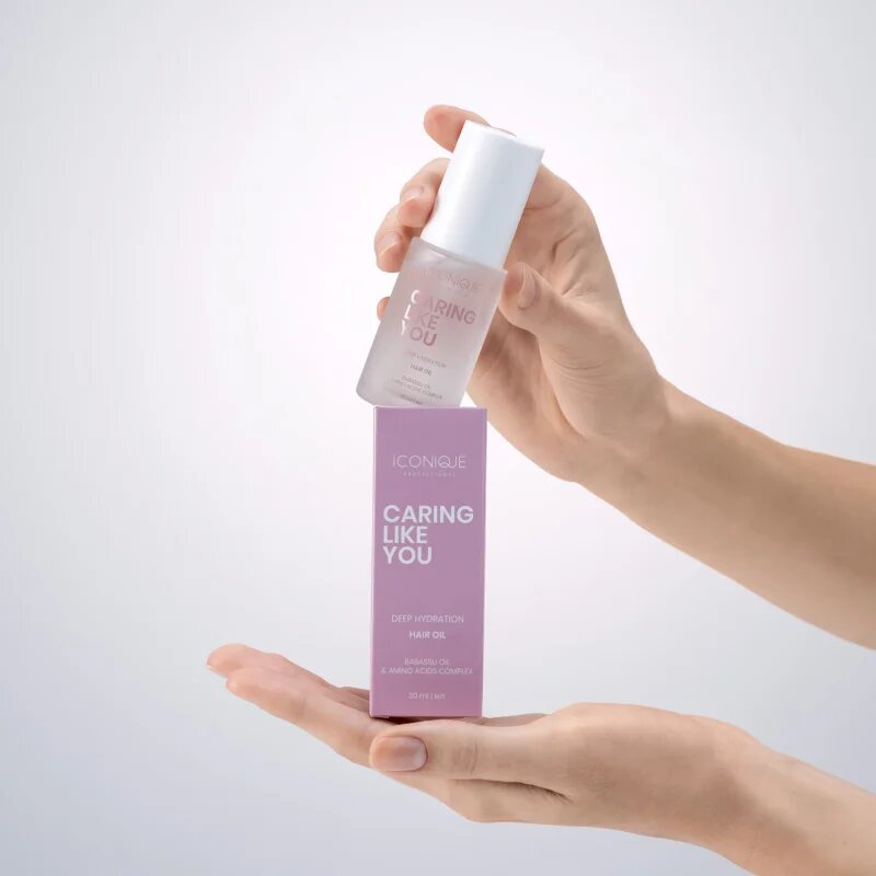 ICONIQUE Professional CARING LIKE YOU Deep Hydration хидратиращо олио за суха и увредена коса 30 мл.