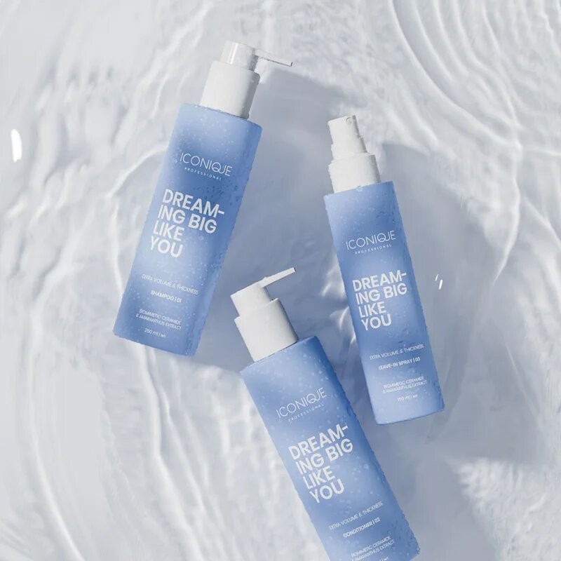 ICONIQUE Professional DREAMING BIG LIKE YOU Volume & Thickness балсам за увеличаване на обема за фина коса 250 мл.