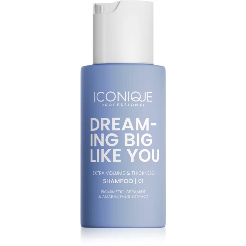 ICONIQUE Professional DREAMING BIG LIKE YOU Volume & Thickness шампоан за увеличаване на обема за фина коса 70 мл.