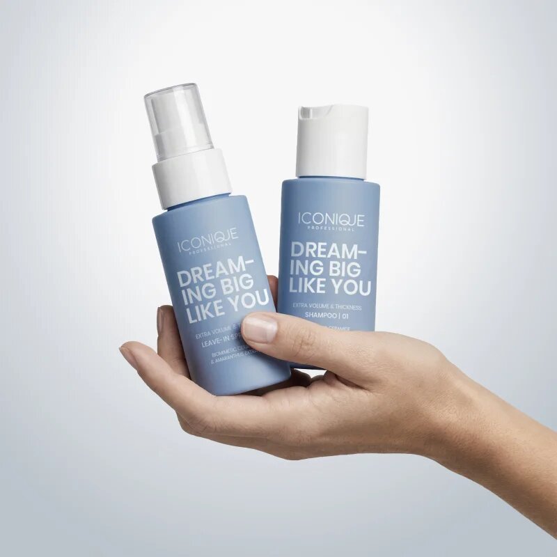 ICONIQUE Professional DREAMING BIG LIKE YOU Volume & Thickness шампоан за увеличаване на обема за фина коса 70 мл.