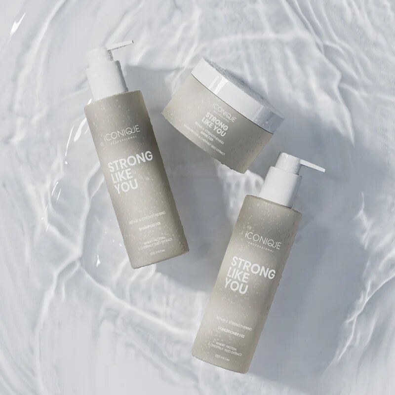 ICONIQUE Professional STRONG LIKE YOU Repair & Strengthening подсилващ балсам за увредена коса 250 мл.