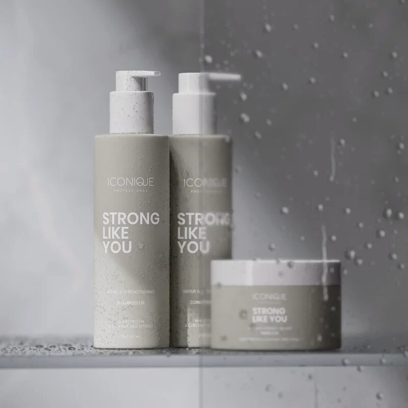 ICONIQUE Professional STRONG LIKE YOU Repair & Strengthening регенерираща маска за увредена коса 200 мл.