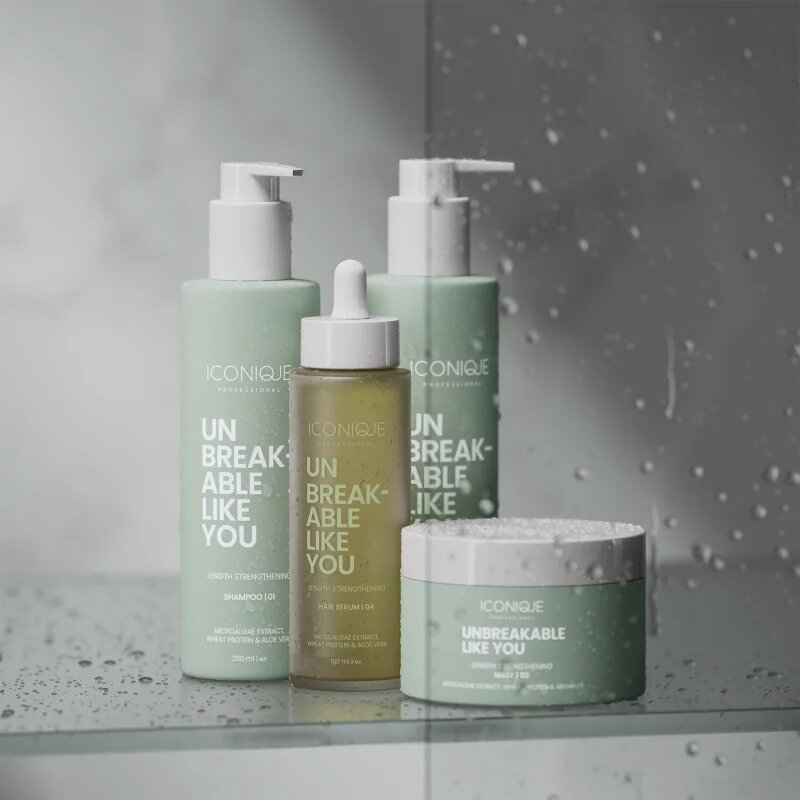 ICONIQUE Professional UNBREAKABLE LIKE YOU Length Strengthening шампоан за укрепване на дължината на косата 250 мл.