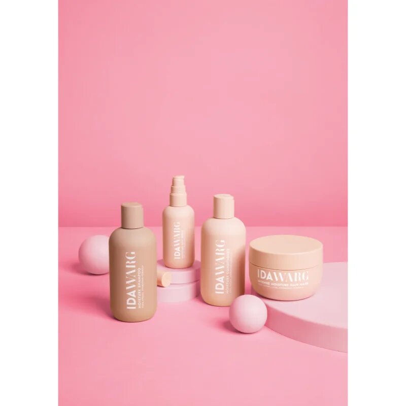 IDA WARG Beauty Moisture Shampoo хидратиращ шампоан за дефиниране на вълни 250 мл.