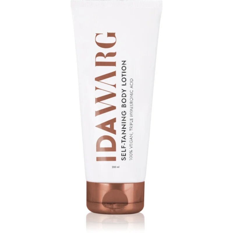 IDA WARG Beauty Self-Tanning Body Lotion автобронзант мляко за тяло без парфюм 200 мл.