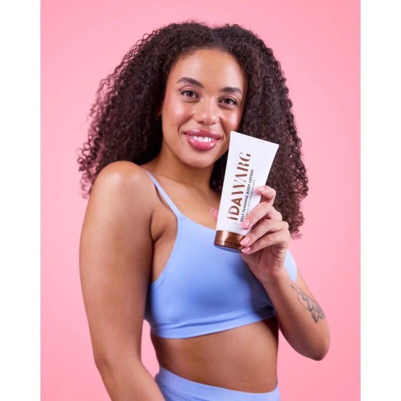 IDA WARG Beauty Self-Tanning Body Lotion автобронзант мляко за тяло без парфюм 200 мл.