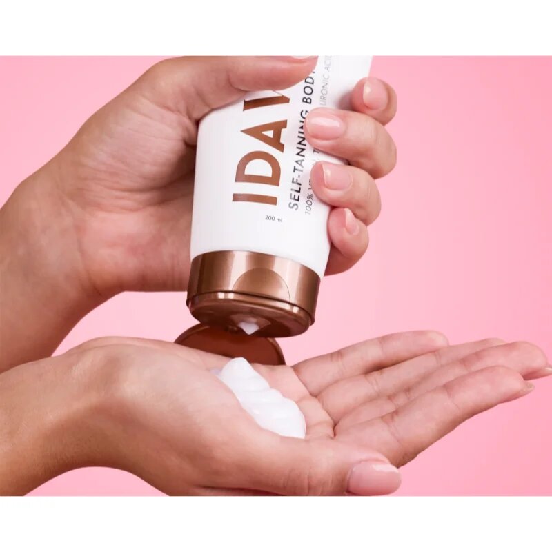 IDA WARG Beauty Self-Tanning Body Lotion автобронзант мляко за тяло без парфюм 200 мл.