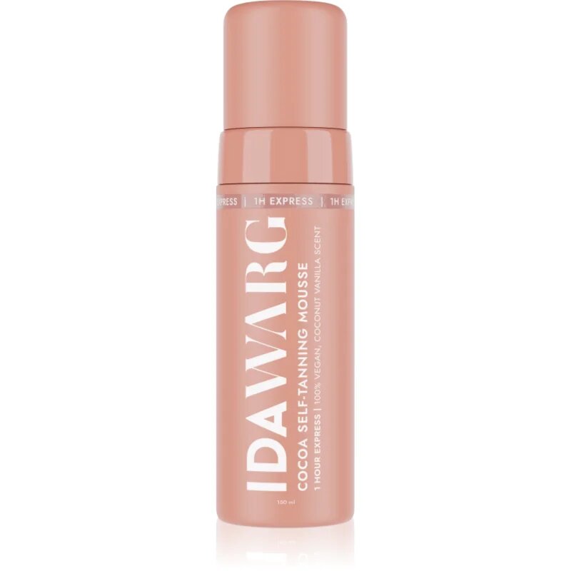 IDA WARG Beauty Self-Tanning Cocoa Mousse 1h Express автобронзираща пяна за бърз тен 150 мл.