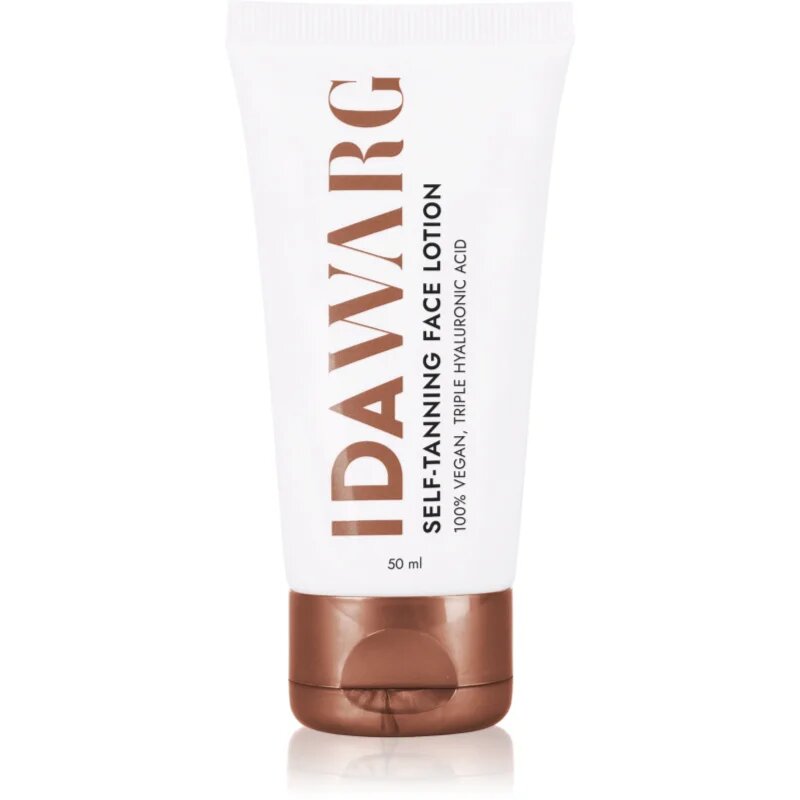 IDA WARG Beauty Self-Tanning Face Lotion бронзиращ лосион за лице без парфюм 50 мл.
