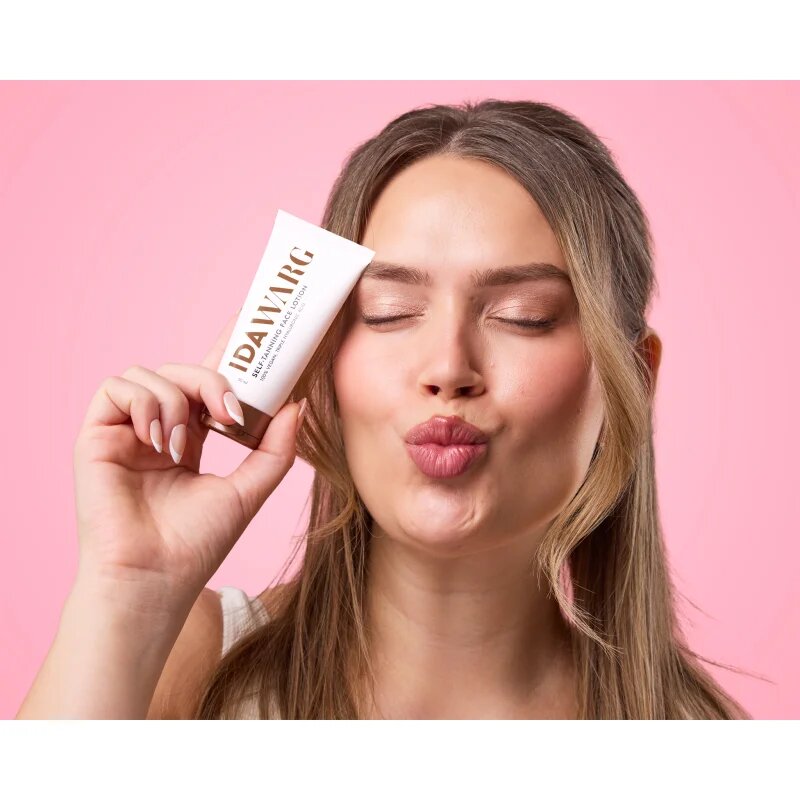 IDA WARG Beauty Self-Tanning Face Lotion бронзиращ лосион за лице без парфюм 50 мл.