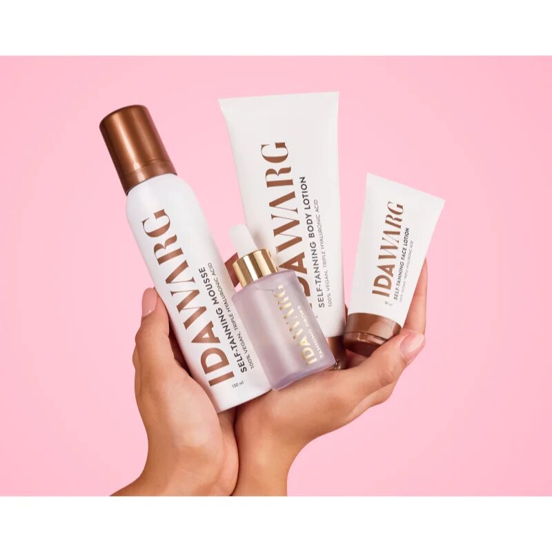 IDA WARG Beauty Self-Tanning Face Lotion бронзиращ лосион за лице без парфюм 50 мл.