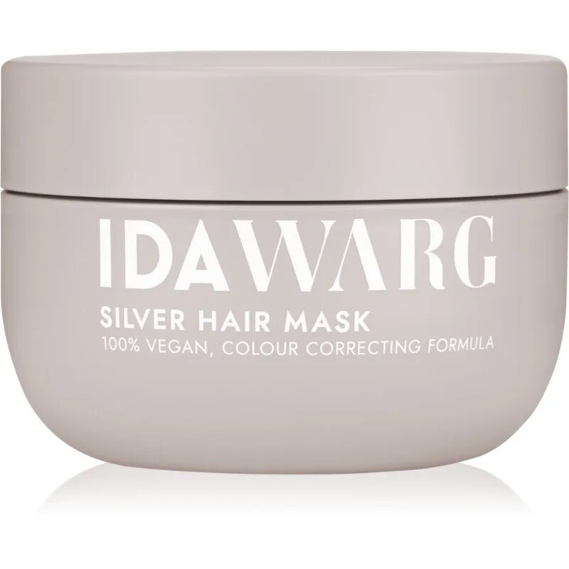 IDA WARG Beauty Silver Hair Mask интензивна маска неутрализиращ жълтеникавите оттенъци 300 мл.