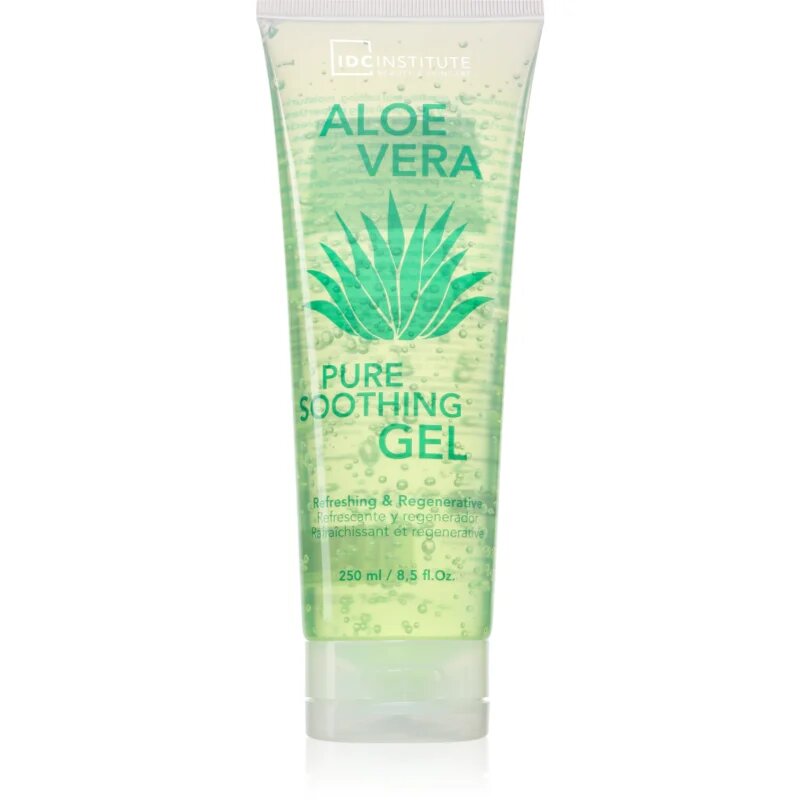 IDC INSTITUTE Aloe Vera успокояващ гел за тяло 250 мл.
