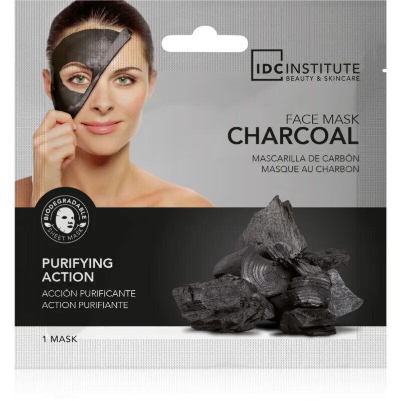 IDC INSTITUTE Charcoal почистваща маска за лице 22 гр.