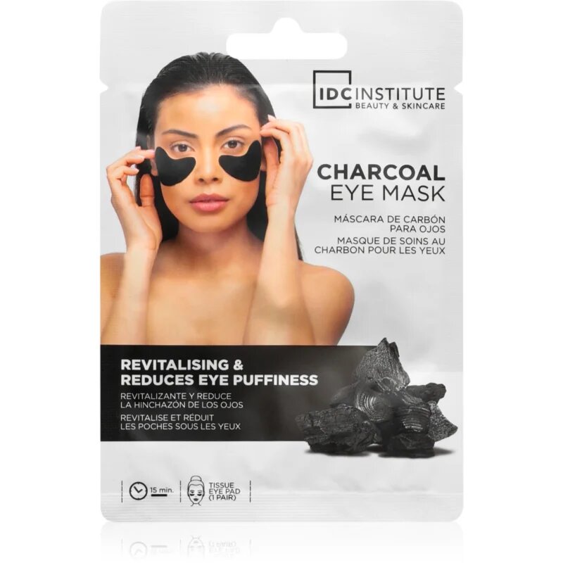 IDC INSTITUTE Charcoal възстановяващи възглавнички с хидрогел за очи 8 гр.