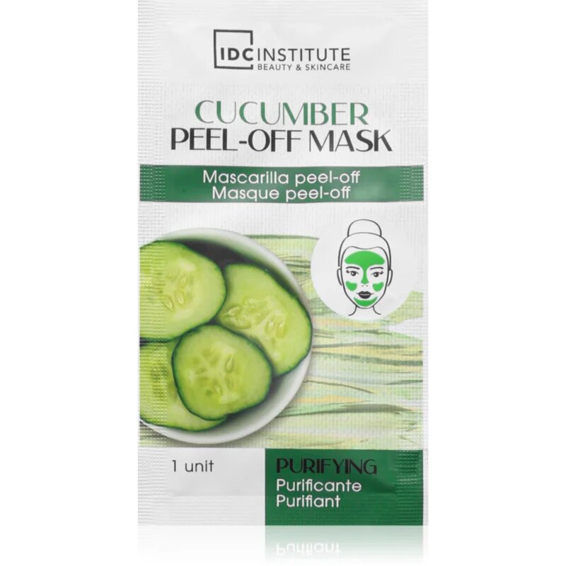 IDC INSTITUTE Cucumber отлепваща се маска за лице 3x8 гр.
