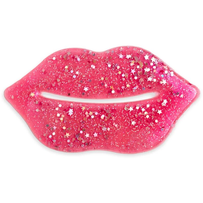 IDC INSTITUTE Glitter Lip Pink хидрогелна маска за устни 1 бр.