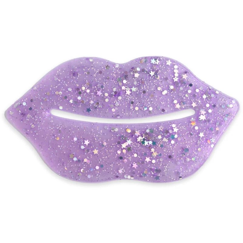 IDC INSTITUTE Glitter Lip Purple хидрогелна маска за устни 1 бр.