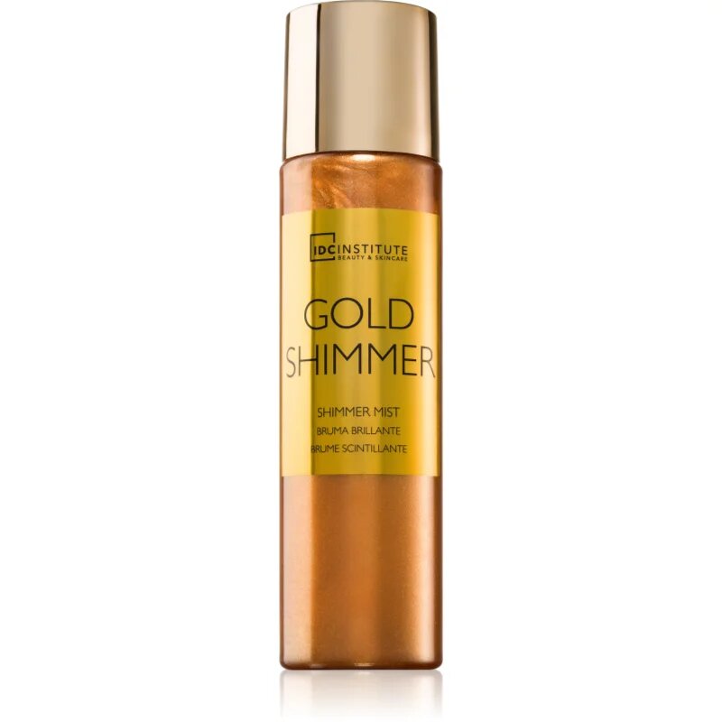 IDC INSTITUTE Gold Shimmer мъгла за тяло за жени 150 мл.