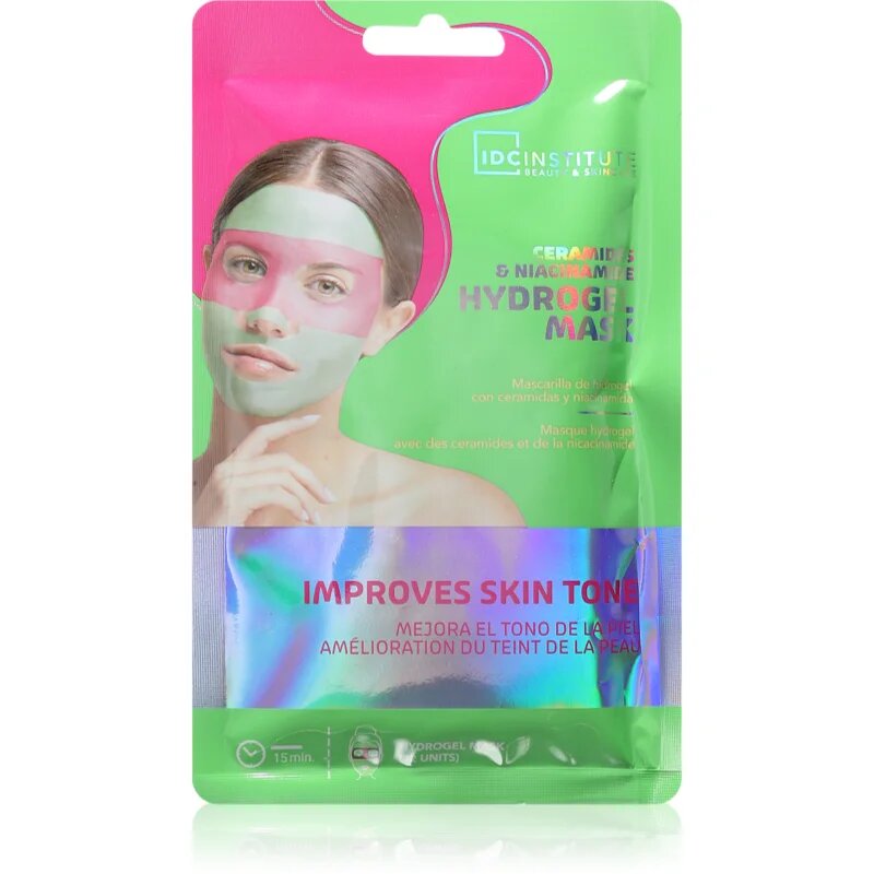 IDC INSTITUTE Improves Skin Tones платнена маска против бръчки 1 бр.