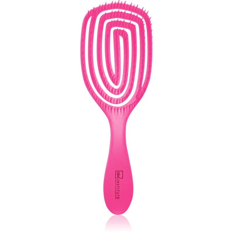 IDC INSTITUTE Neon Четка за коса цвят Pink 1 бр.