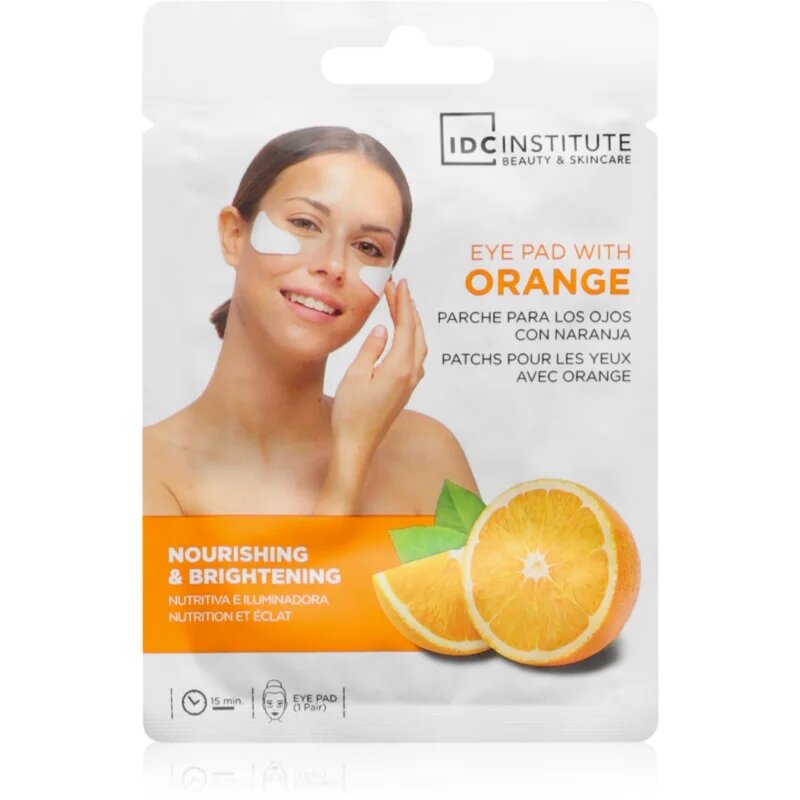 IDC INSTITUTE Orange хидрогел стелки против тъмни кръгове под очите 8 гр.