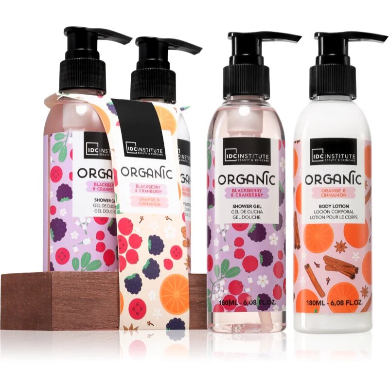 IDC INSTITUTE Organic подаръчен комплект за жени