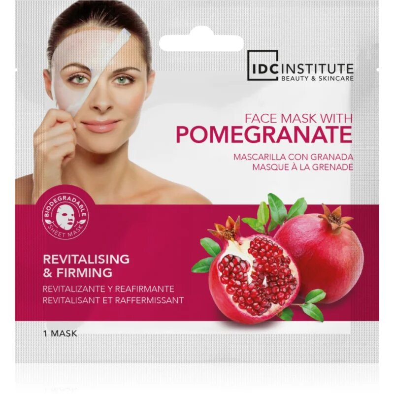 IDC INSTITUTE Pomegranate ревитализираща маска за лице 22 гр.