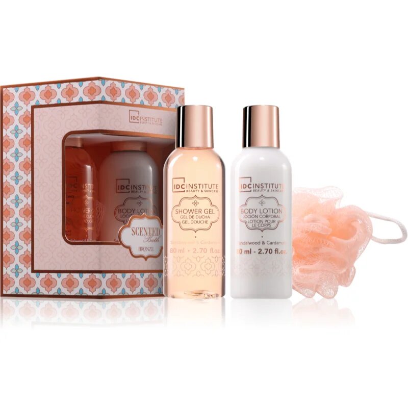 IDC INSTITUTE Scented Bath Bronze подаръчен комплект за жени