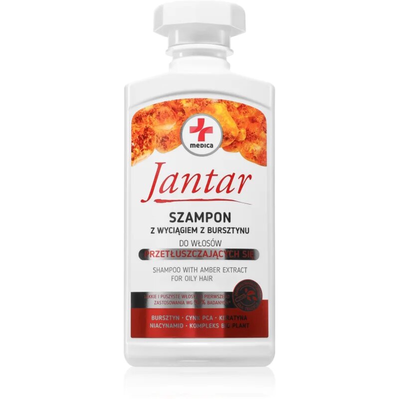 Ideepharm Jantar Medica шампоан за мазна коса 330 мл.