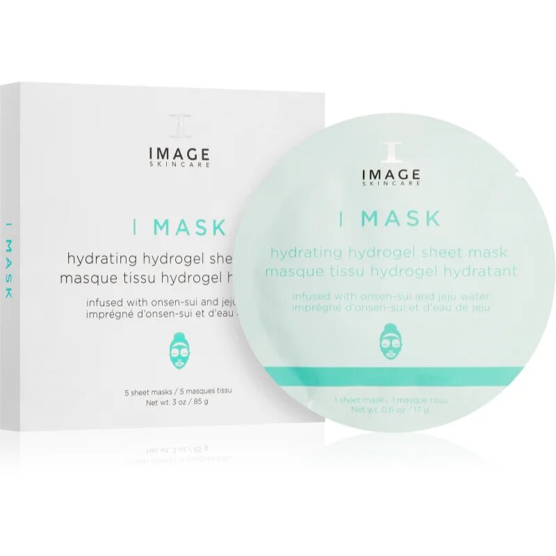 IMAGE Skincare I Mask интензивна хидрогелна маска с хидратиращ ефект 5x17 гр.