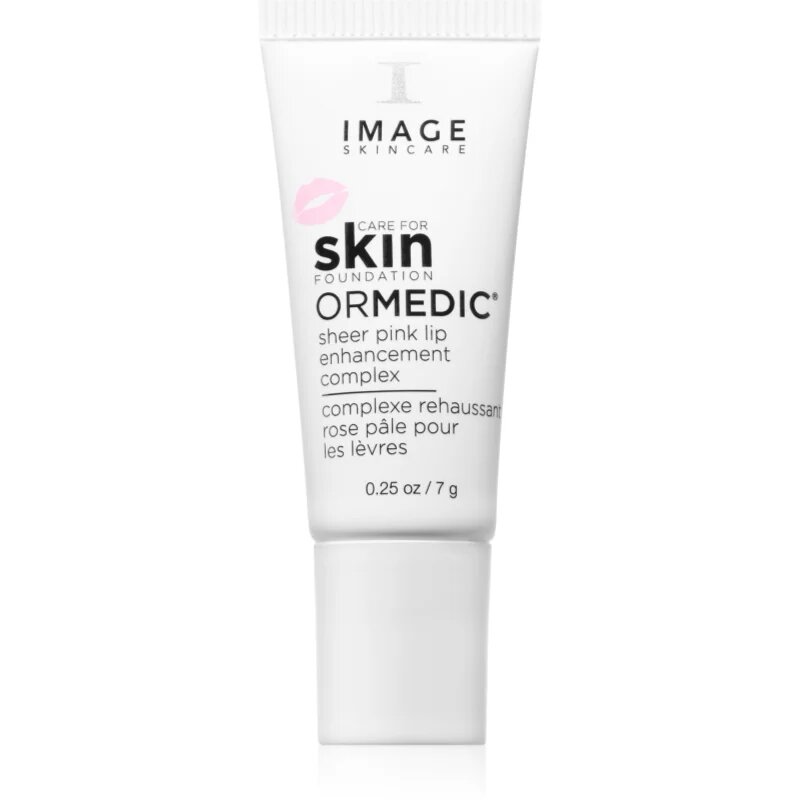 IMAGE Skincare Ormedic Sheer Pink грижа за увеличаване обема на устните с хидратиращ ефект 7 гр.