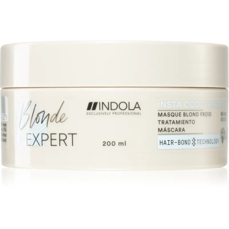 Indola Blond Expert Insta Cool подхранваща маска за коса за студени руси нюанси 200 мл.