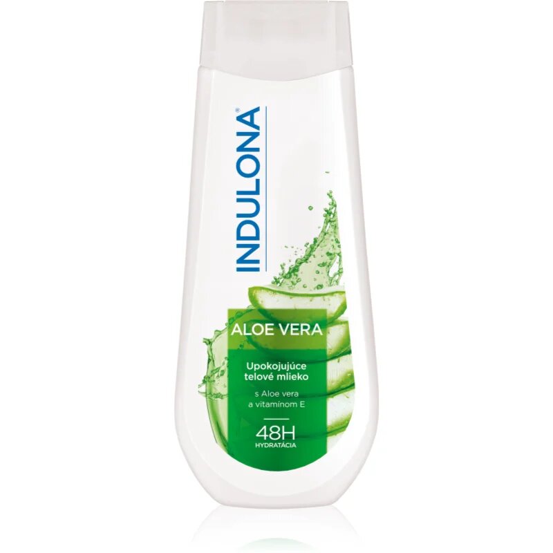 Indulona Aloe Vera успокояващ лосион за тяло с алое вера 400 мл.