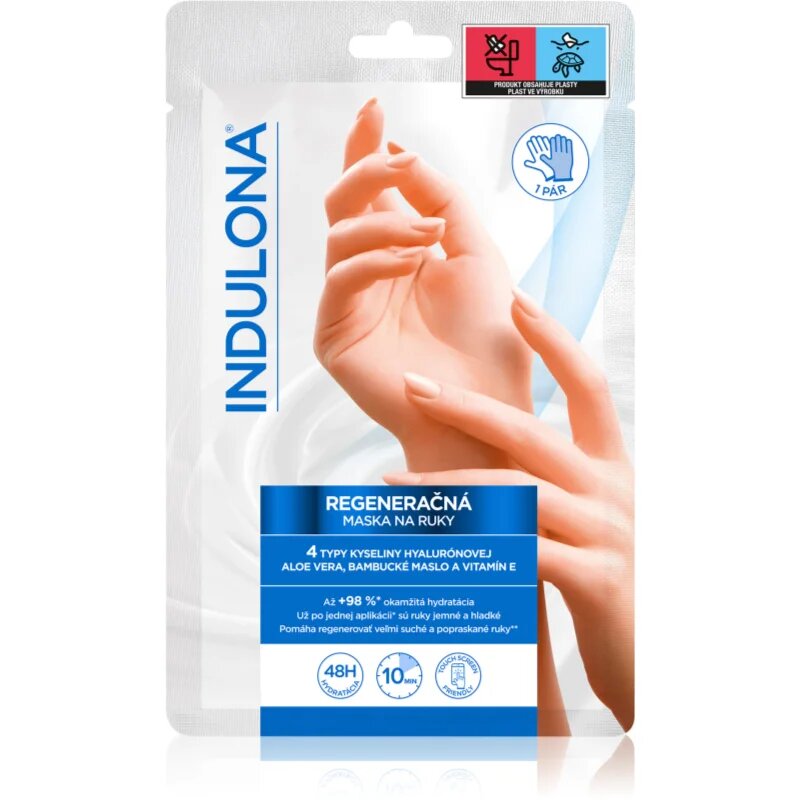 Indulona Original регенерираща маска за ръце под формата на ръкавици 1 чифт