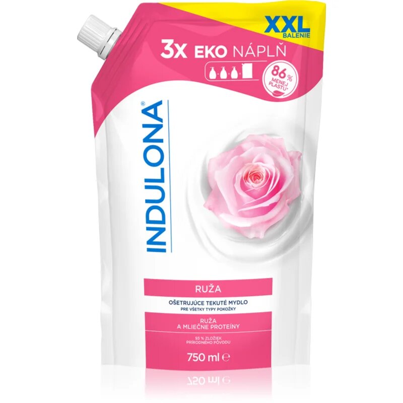 Indulona Rose течен сапун за ръце пълнител 750 мл.