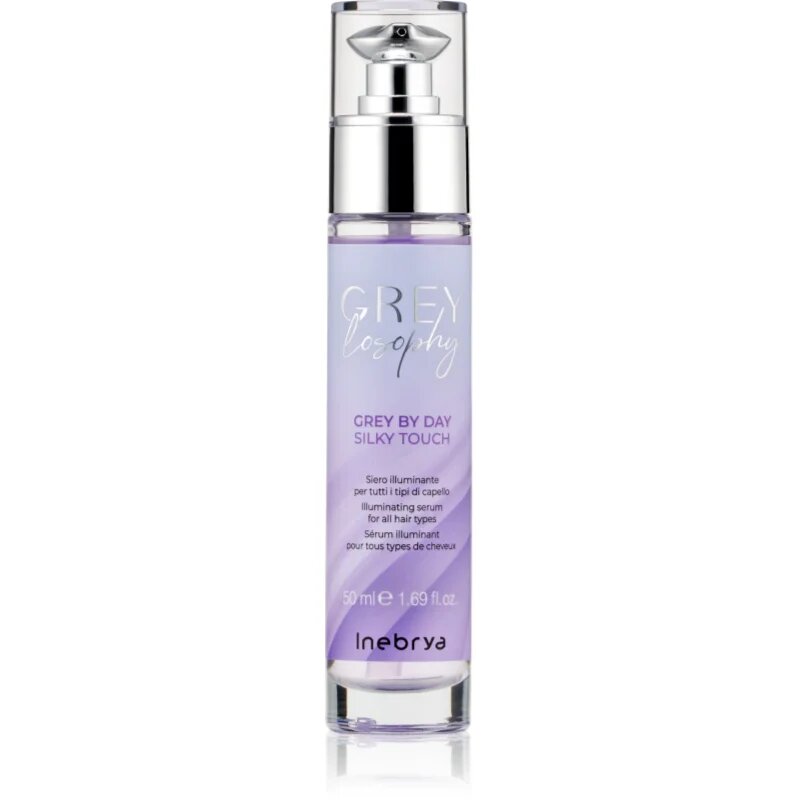 Inebrya Greylosophy Silky Touch Serum озаряващ серум за сива коса 50 мл.