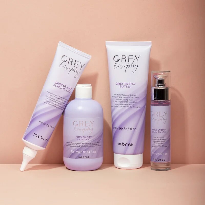 Inebrya Greylosophy Silky Touch Serum озаряващ серум за сива коса 50 мл.
