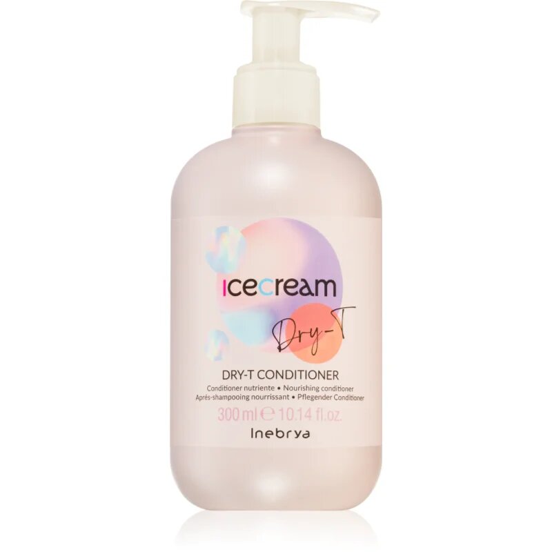 Inebrya Ice Cream Dry-T Conditioner ревитализиращ балсам за суха и увредена коса 300 мл.