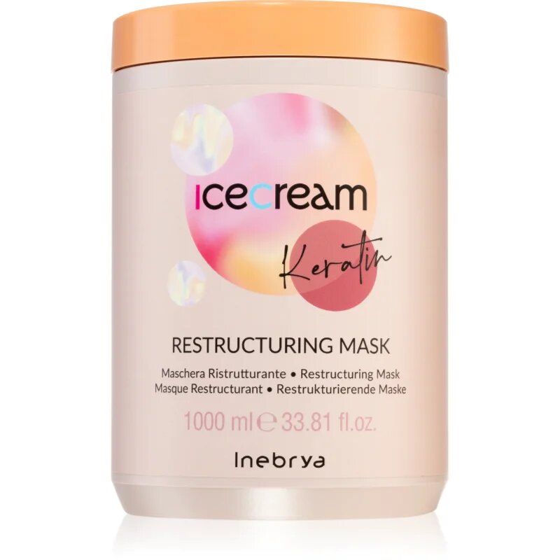 Inebrya Keratin Restructuring Mask ревитализираща маска с кератин 1000 мл.