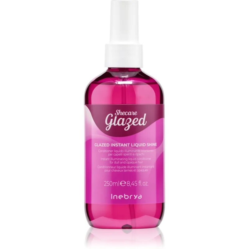 Inebrya Shecare Glazed Instant Liquid Conditioner хидратиращ балсам за блясък и мекота на косата 250 мл.