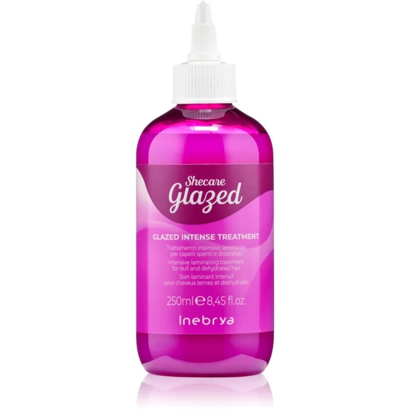 Inebrya Shecare Glazed Intense Treatment хидратираща грижа за блясък и мекота на косата 250 мл.