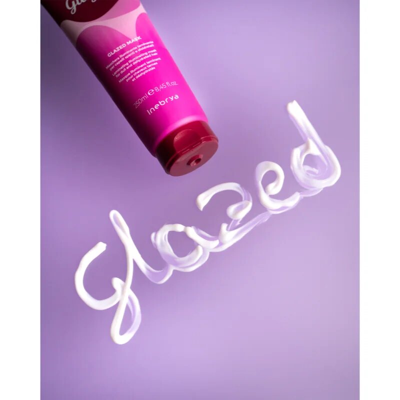Inebrya Shecare Glazed Mask хидратираща маска за блясък и мекота на косата 250 мл.