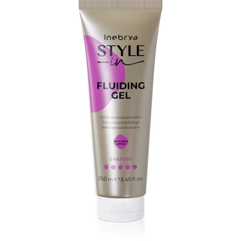 Inebrya Style-In Extreme Gel Fluid гел за коса с екстра силна фиксация 250 мл.