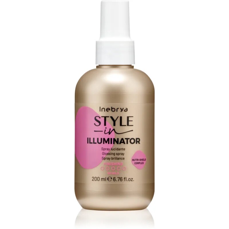 Inebrya Style-In Illuminator спрей за блясък и мекота на косата 200 мл.