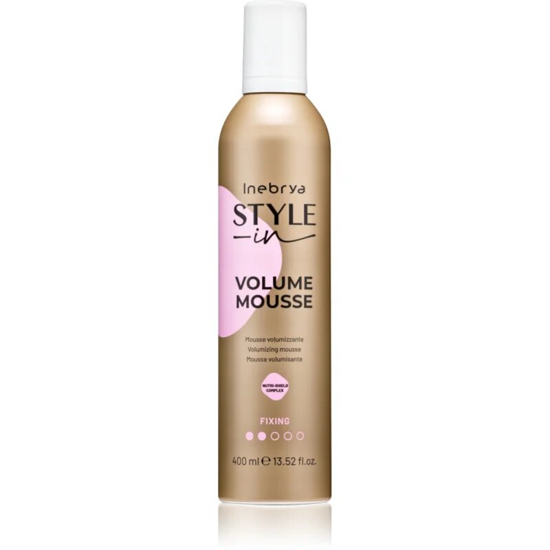 Inebrya Style-In Volume Mousse обемна пяна За коса 400 мл.