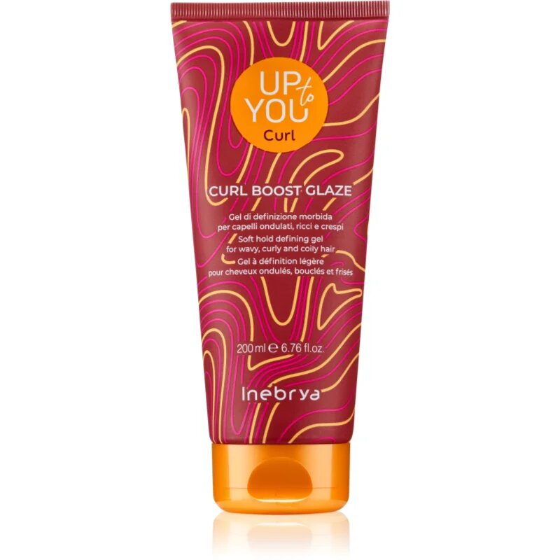 Inebrya Up To You Curl Boost Glaze гел за фиксиране и оформяне vln a kudrn 200 мл.