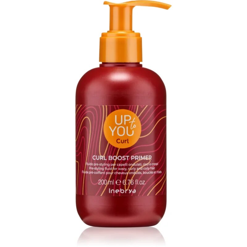 Inebrya Up To You Curl Boost Primer стилизиращ крем за чуплива и къдрава коса 200 мл.