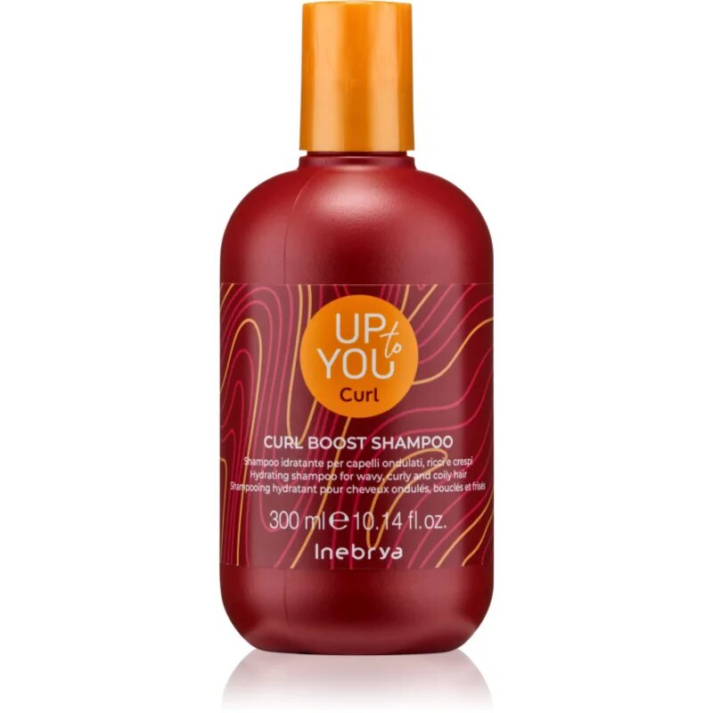 Inebrya Up To You Curl Boost Shampoo хидратиращ шампоан за чуплива и къдрава коса 300 мл.