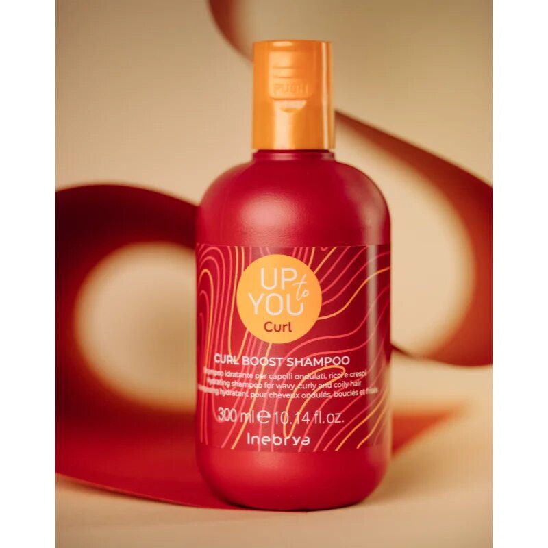 Inebrya Up To You Curl Boost Shampoo хидратиращ шампоан за чуплива и къдрава коса 300 мл.